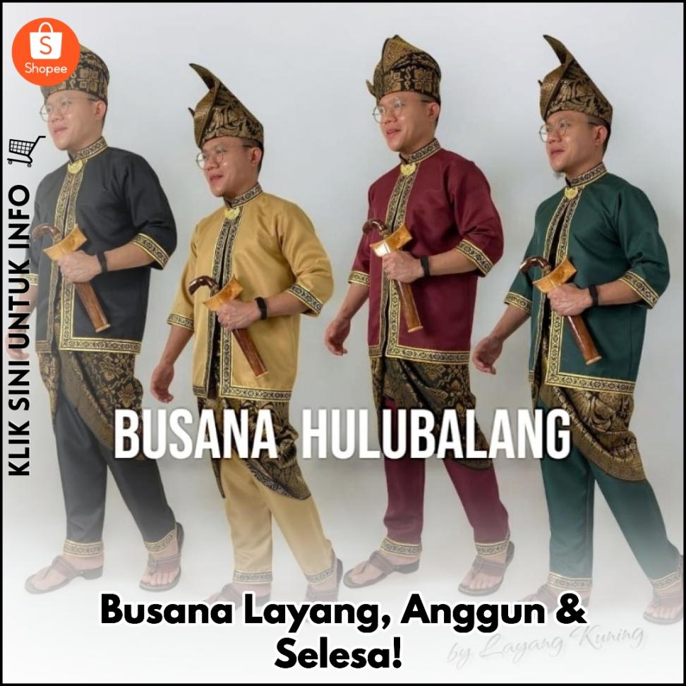 Busana Layang, Anggun & Selesa!