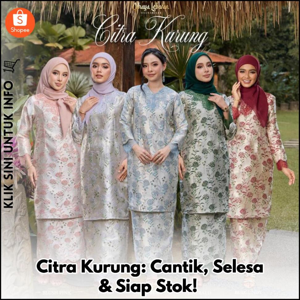 Citra Kurung: Cantik, Selesa & Siap Stok!