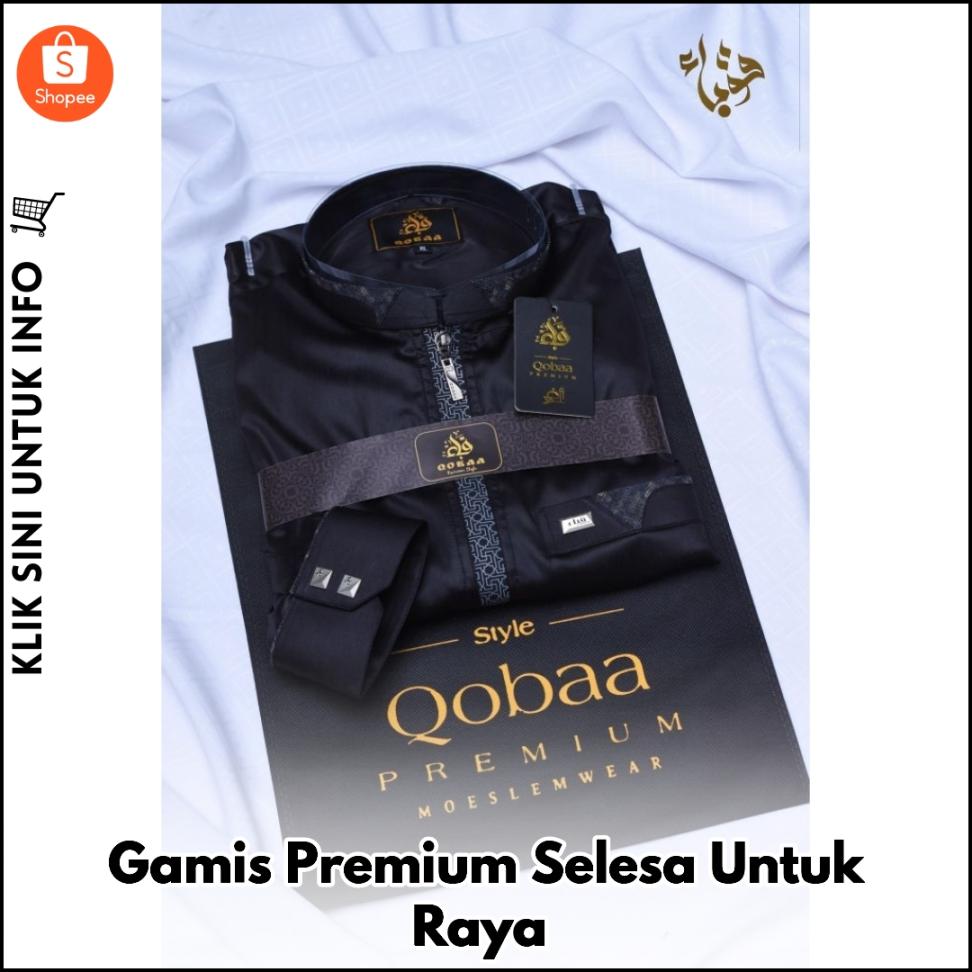 Gamis Premium Selesa Untuk Raya