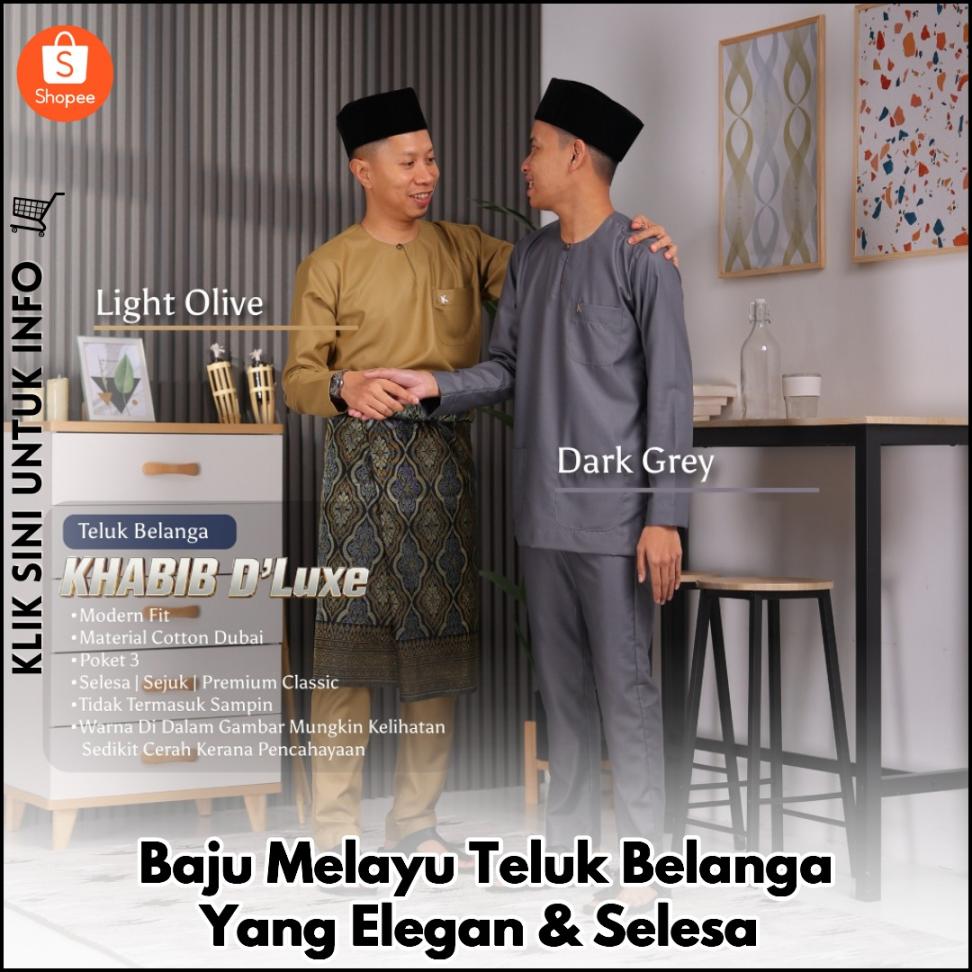 Baju Melayu Teluk Belanga Yang Elegan & Selesa