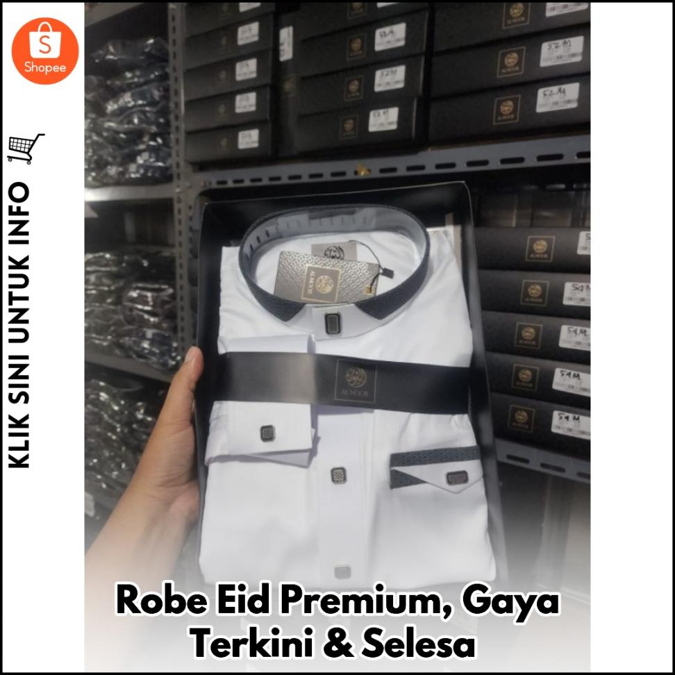 Robe Eid Premium, Gaya Terkini & Selesa