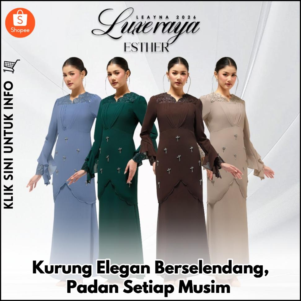 Kurung Elegan Berselendang, Padan Setiap Musim