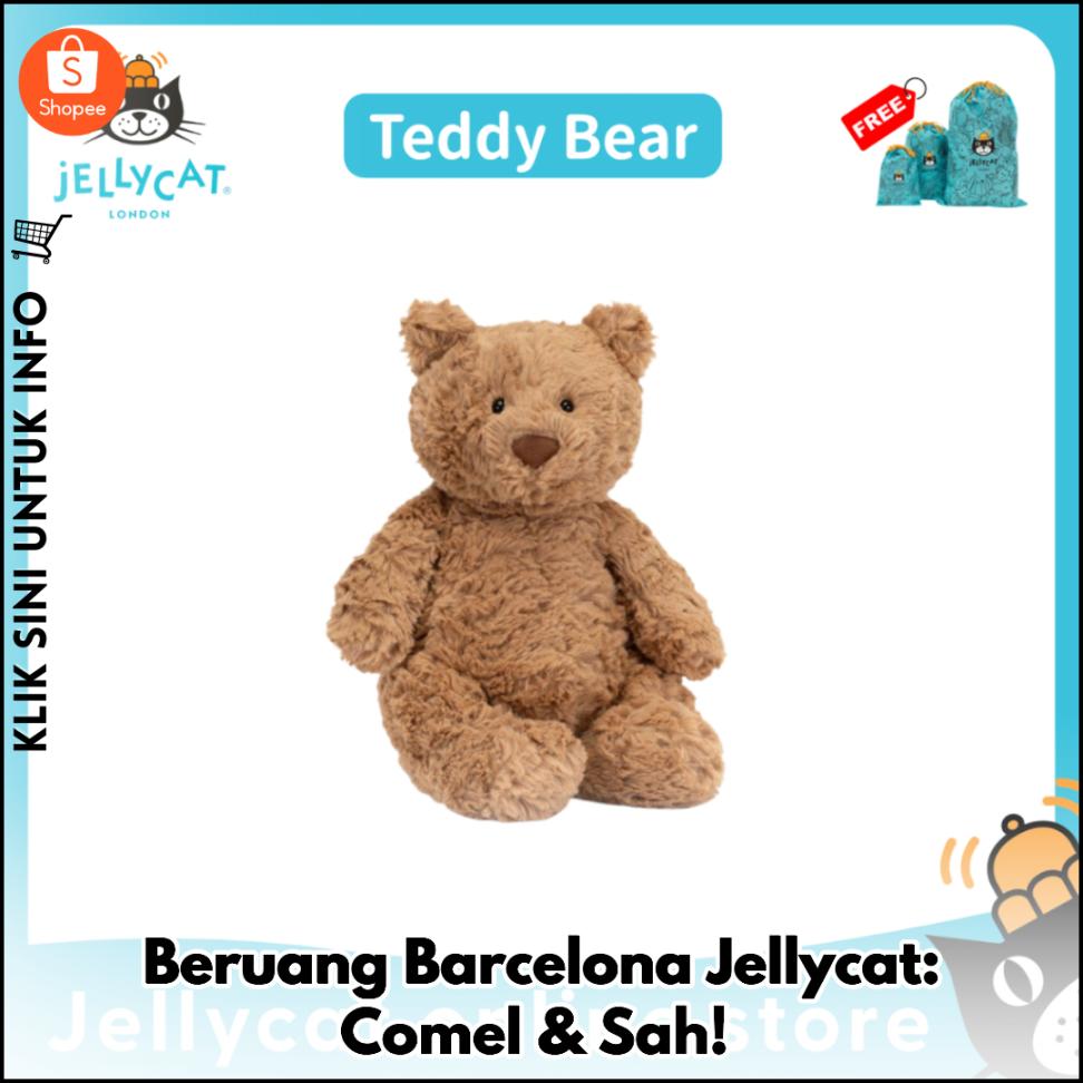 Beruang Barcelona Jellycat: Comel & Sah!