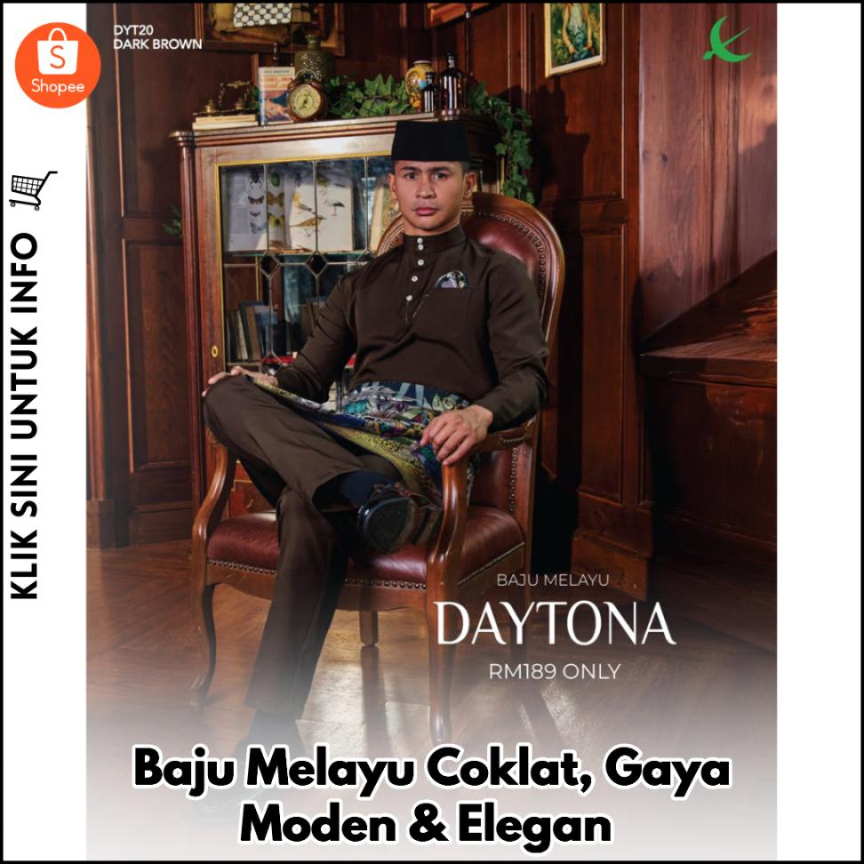 Baju Melayu Coklat, Gaya Moden & Elegan