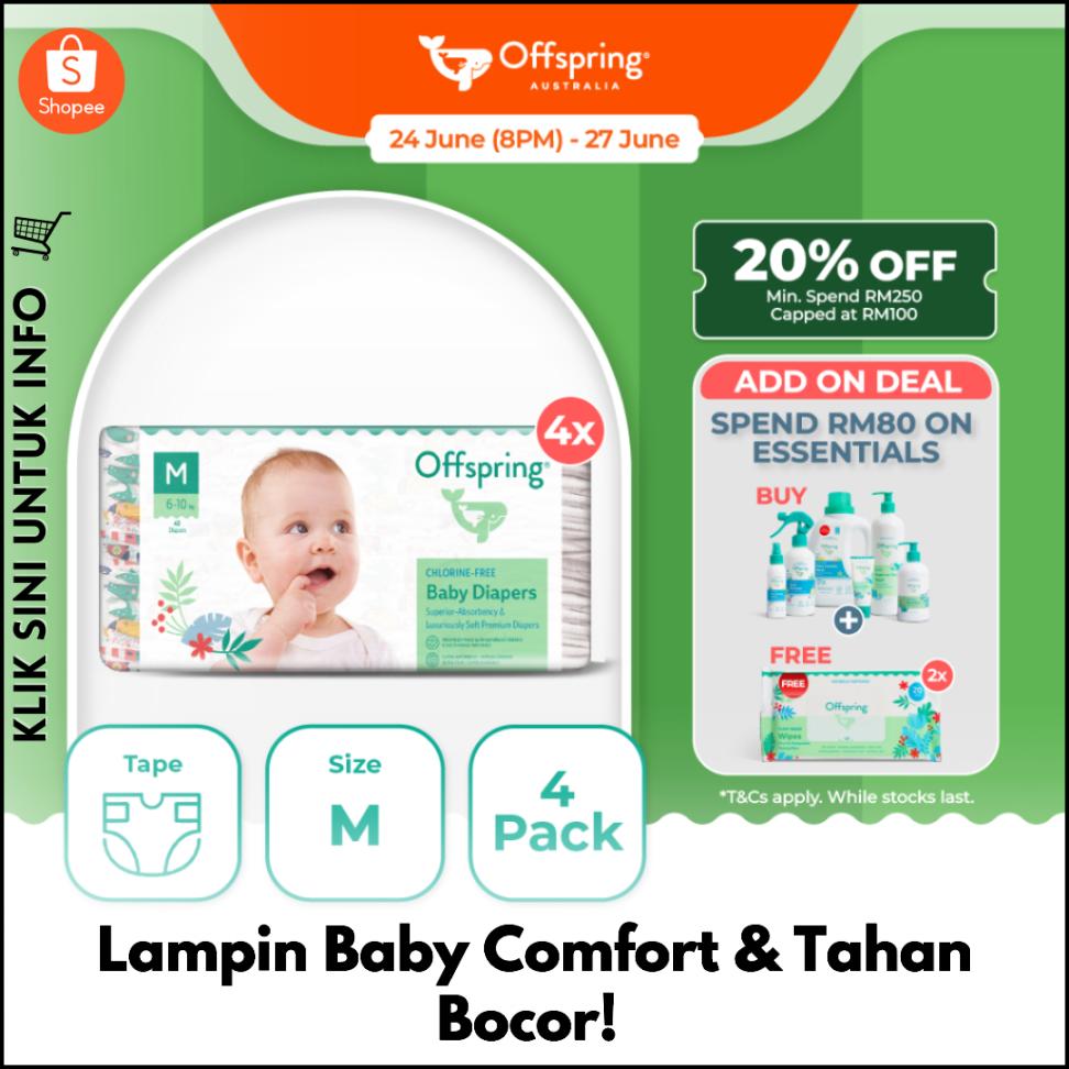 Lampin Baby Comfort & Tahan Bocor!
