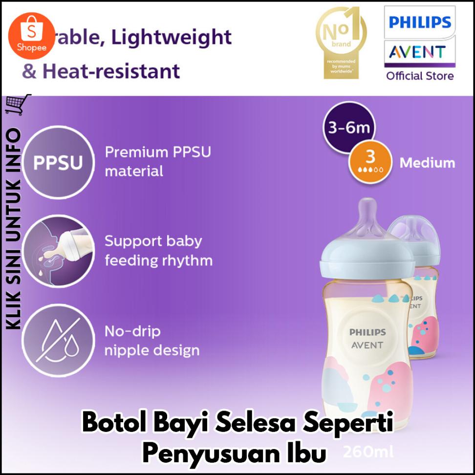 Botol Bayi Selesa Seperti Penyusuan Ibu