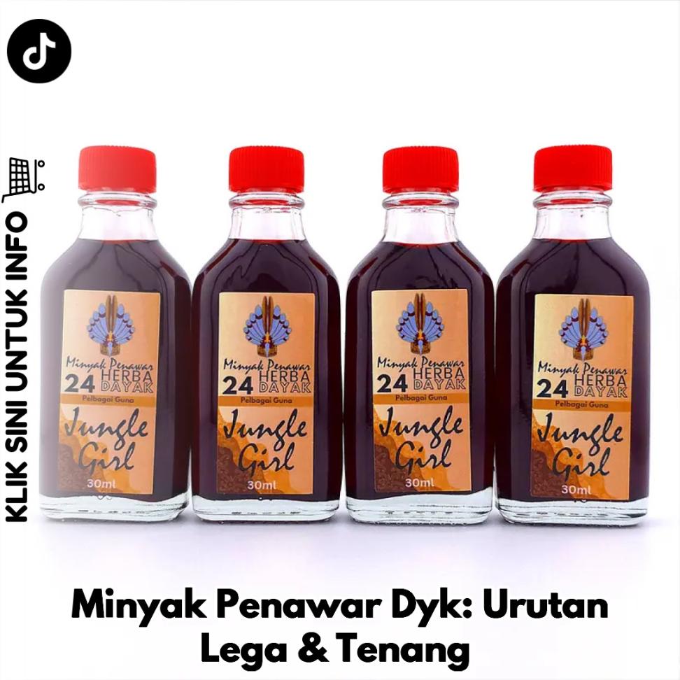 Minyak Penawar Dyk: Urutan Lega & Tenang
