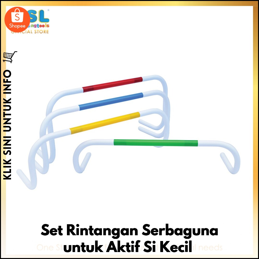 Set Rintangan Serbaguna untuk Aktif Si Kecil