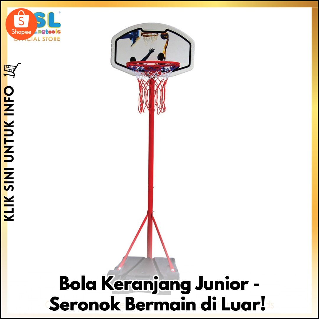 Bola Keranjang Junior - Seronok Bermain di Luar!