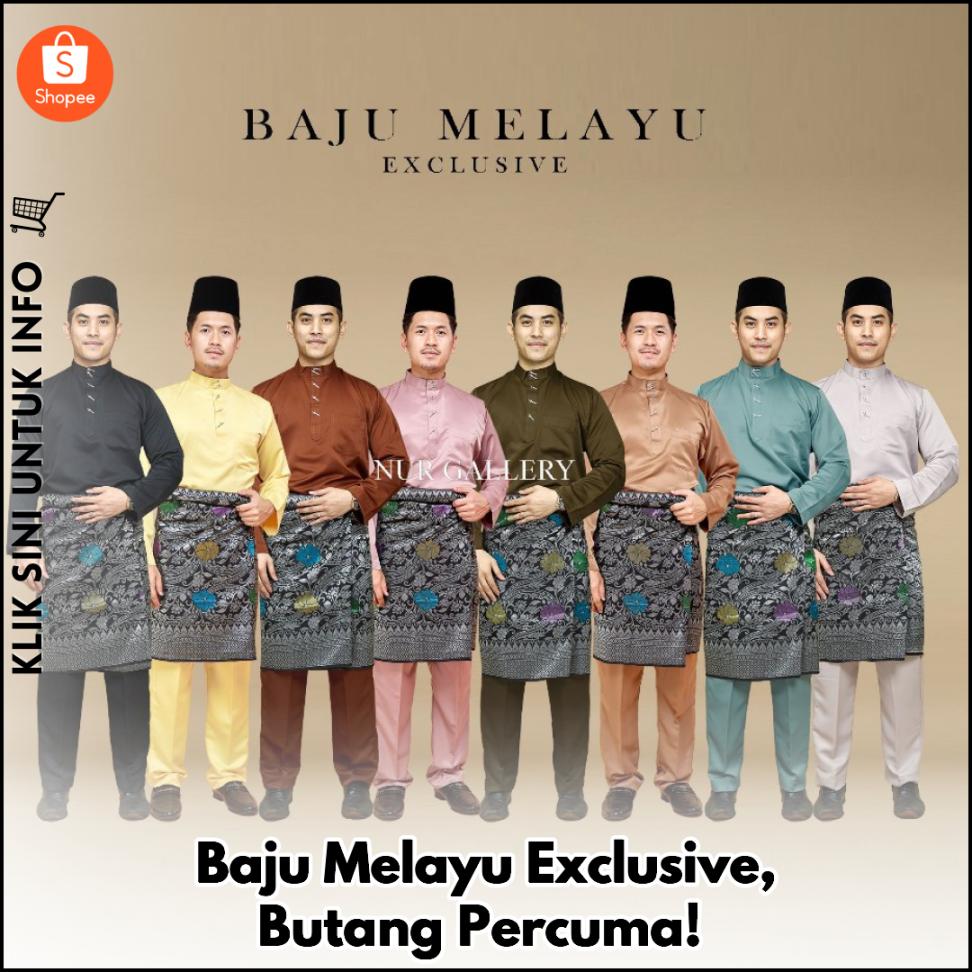 Baju Melayu Exclusive, Butang Percuma!