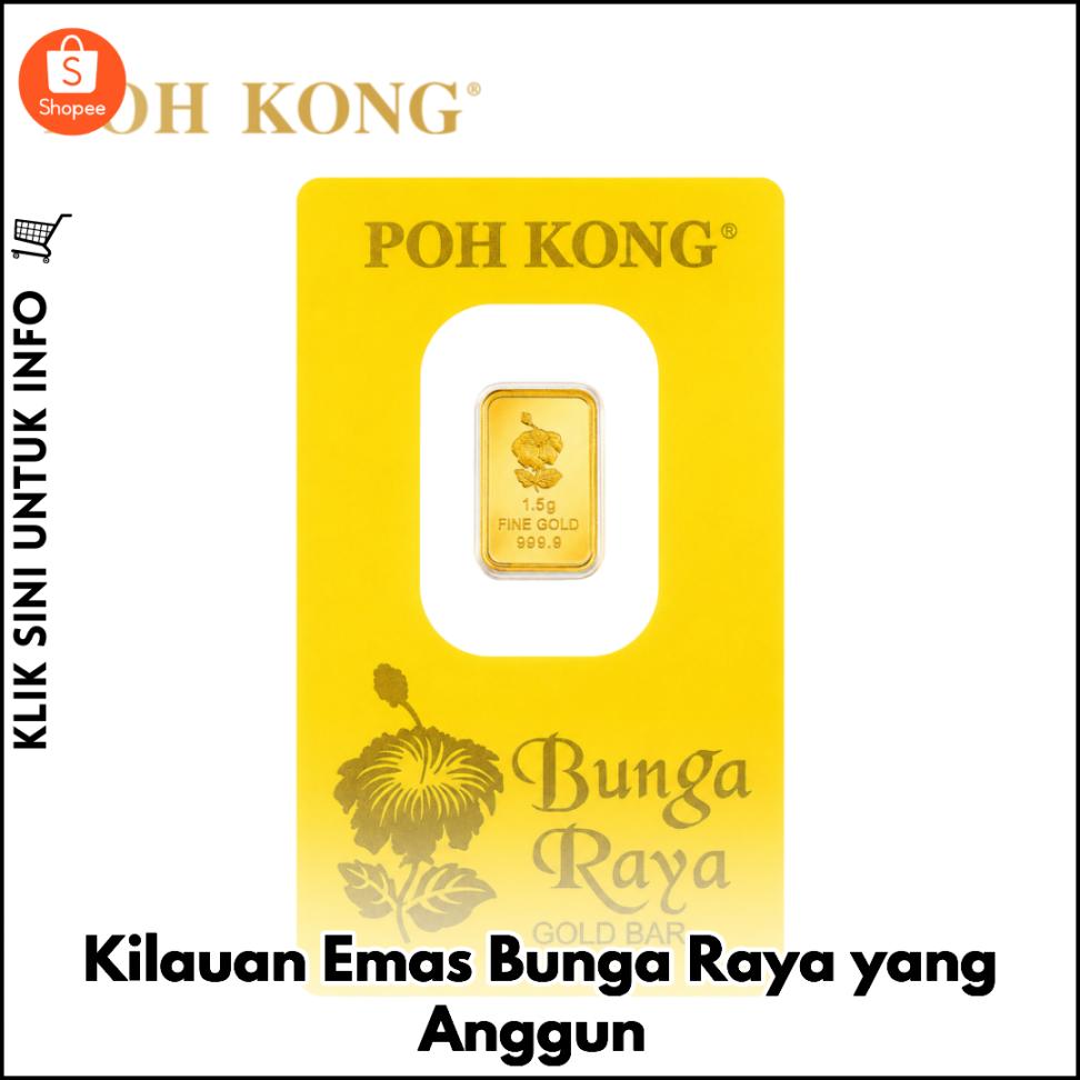 Kilauan Emas Bunga Raya yang Anggun