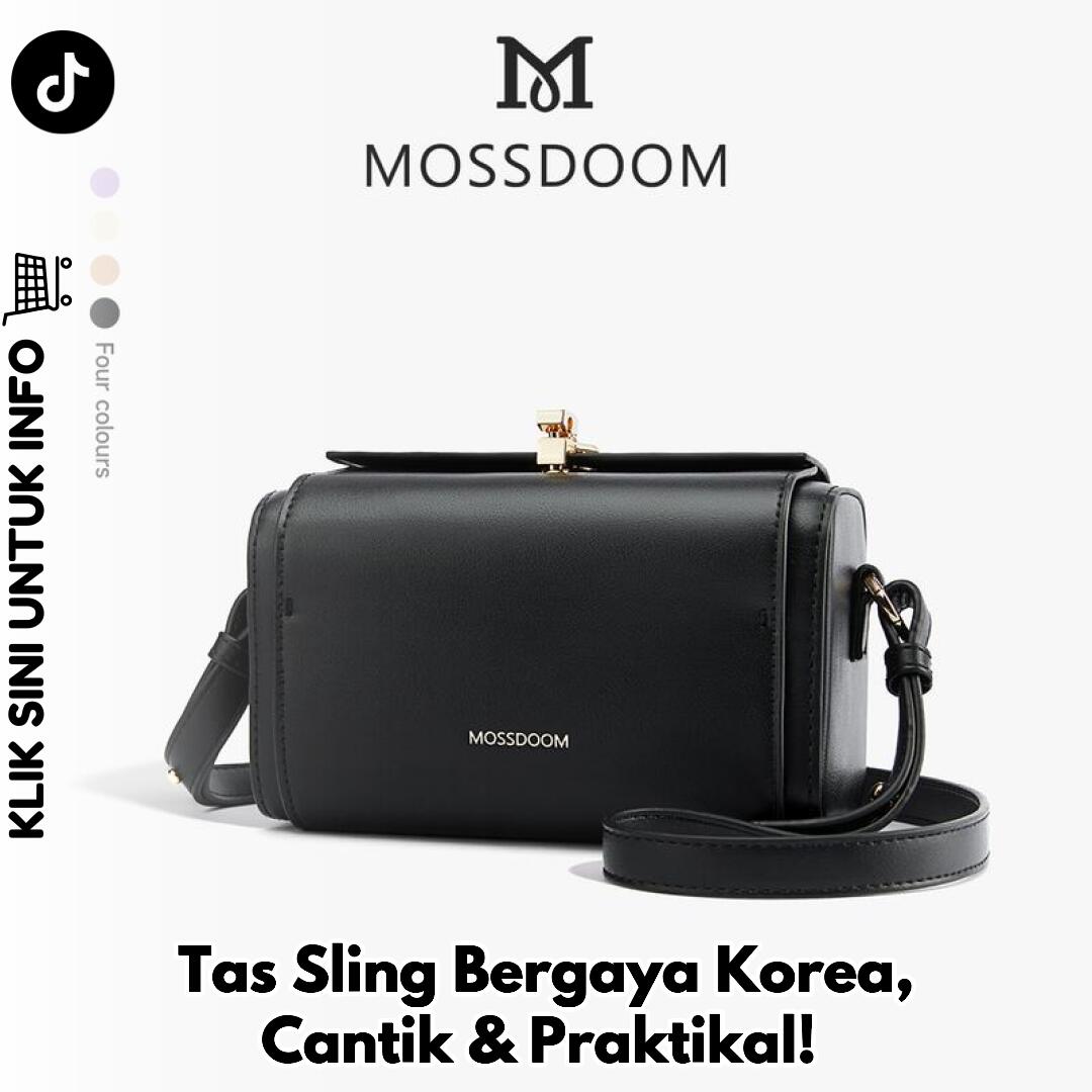 Tas Sling Bergaya Korea, Cantik & Praktikal!