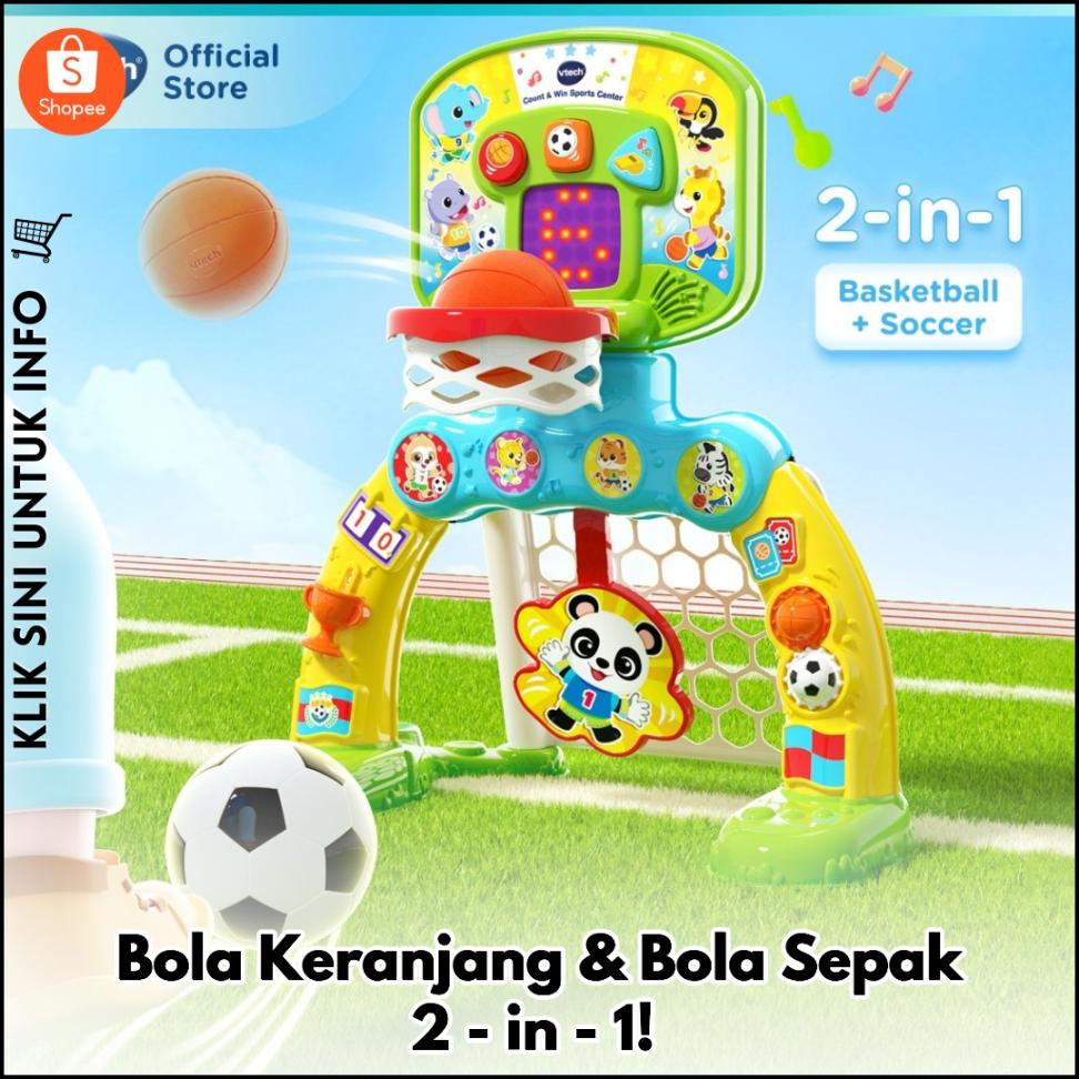 Bola Keranjang & Bola Sepak 2-in-1!
