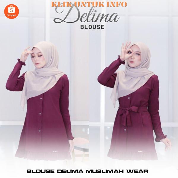 Blouse Delima Muslimah Wear