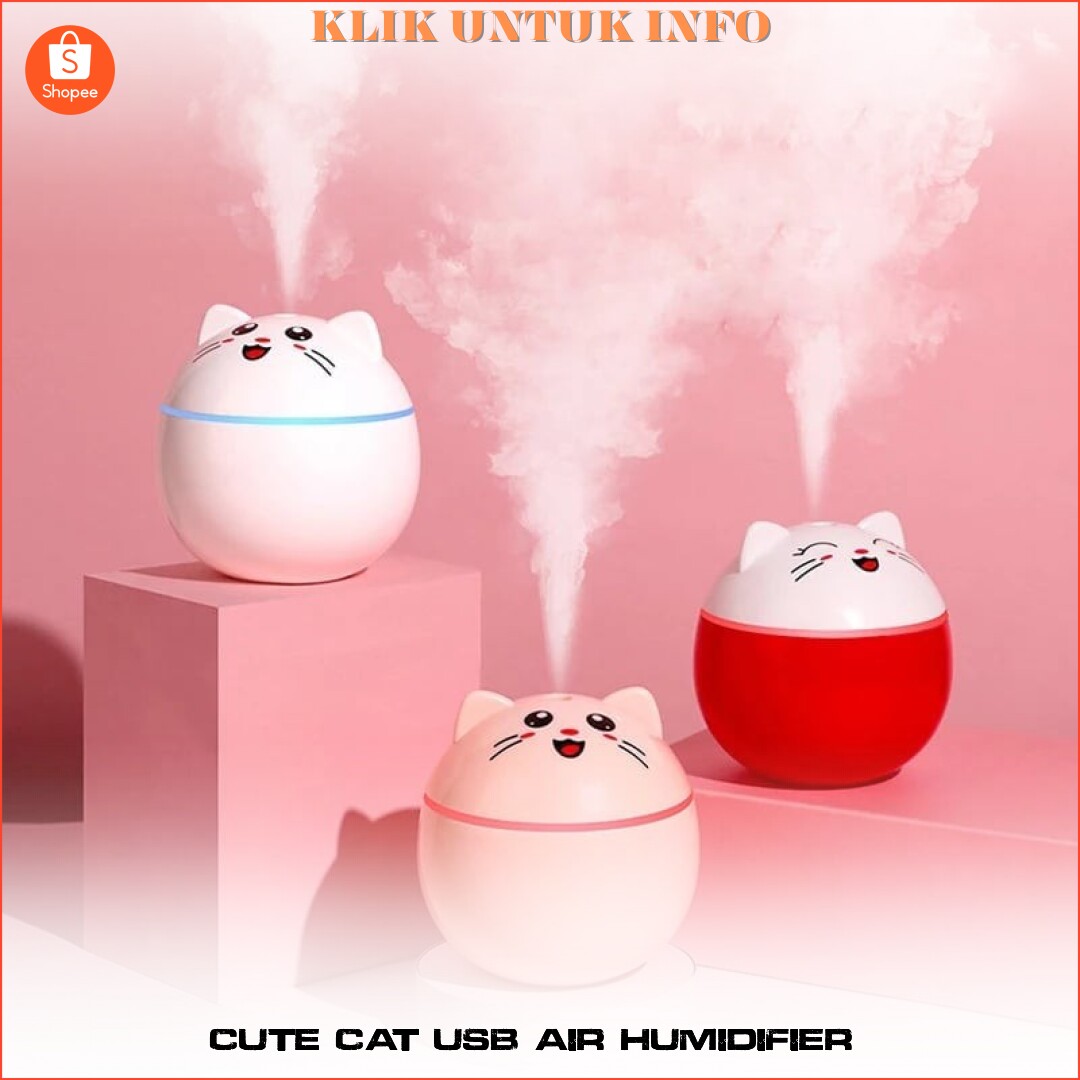Cute Cat USB Air Humidifier