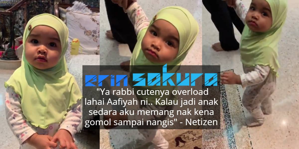 “Please Nak Nenen”- Lebih 4K Komen Dalam Sejam, Ramai Cair Tengok Siti Aafiyah