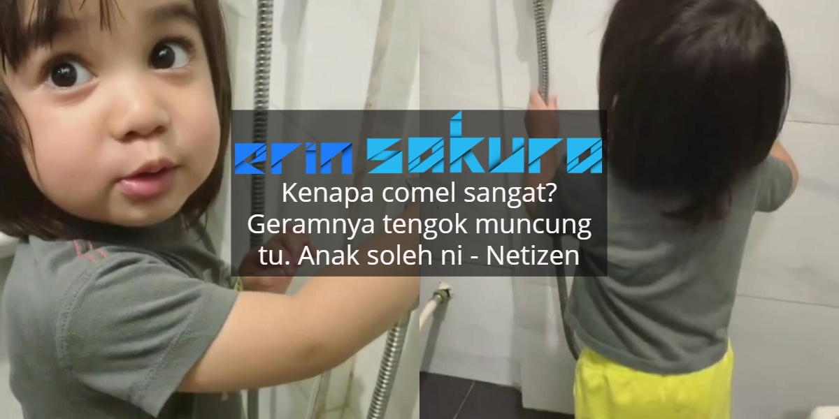 [VIDEO] Kantoi Buka Air Paip Dalam Bilik Mandi, Tapi Jawapan Anaqi Lucu Habis!