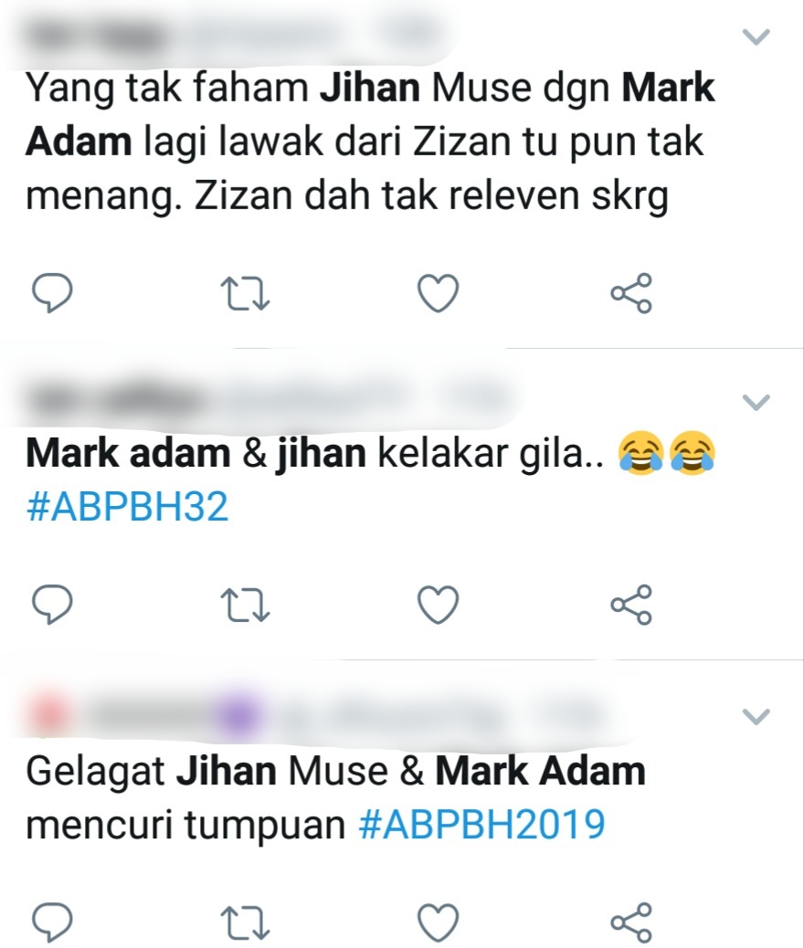 Putih Mata Zizan Sambar Trofi Artis Komedi, Reaksi Jihan & Mark Lucu Habis