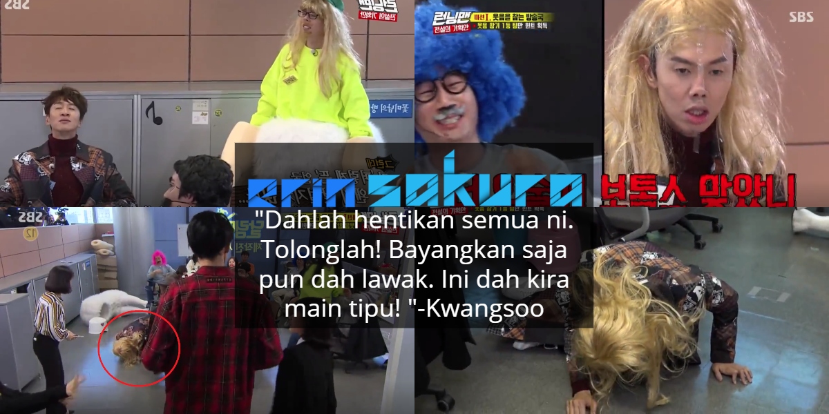 Running Man Buat Game Tahan Gelak Lagi, Tapi Kwangsoo Paling ‘Terciduk’ Teruk