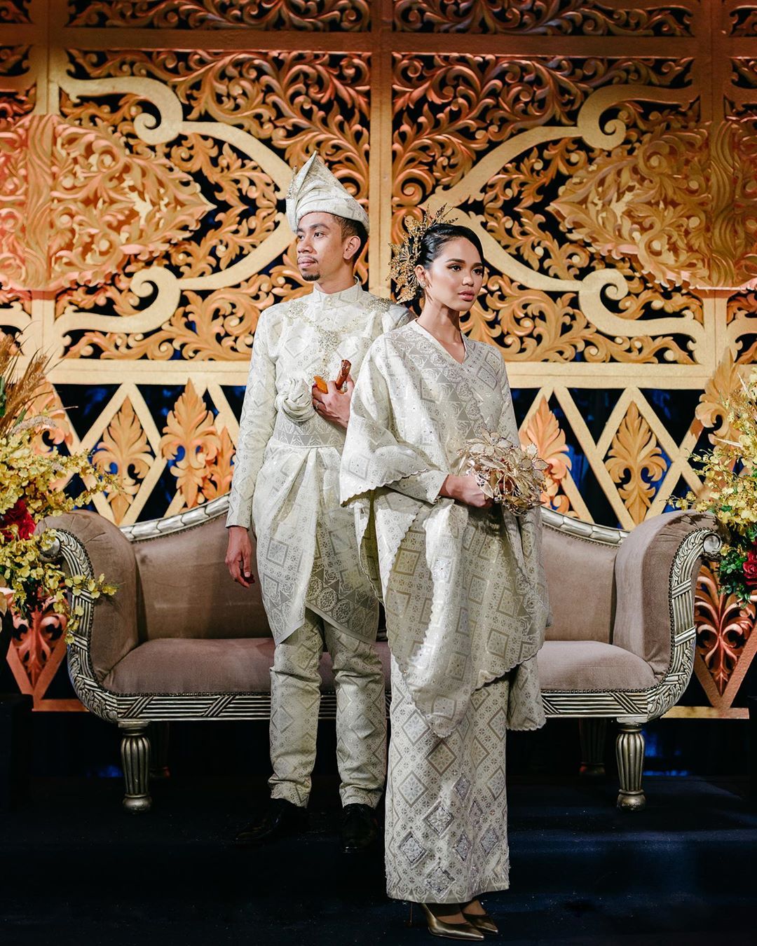 [FOTO] Tema ‘Melayu Klasik’ Ain Edruce Cukup Mempesona, Janna Nick Pun Puji