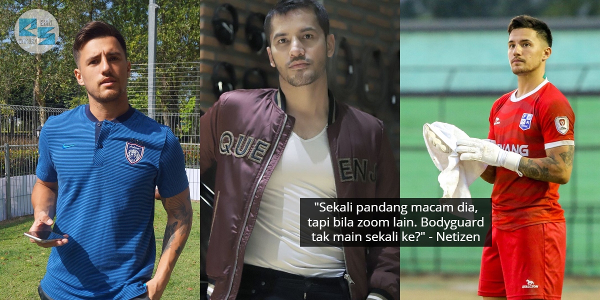 [FOTO] Muka Saling Tak Tumpah, Viral Datuk Aliff Syukri Jadi Goalkeeper Pula