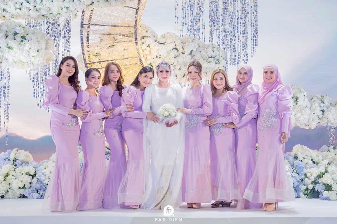 Cantik Macam Zaman Anak-Anak Dara, Penampilan Bridemaids Elly Mazlein Win Habis