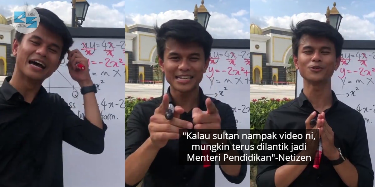 Tak Serik Jatuh Longkang, Guru Math Viral Makin Pulih & Teruja Mengajar Semula