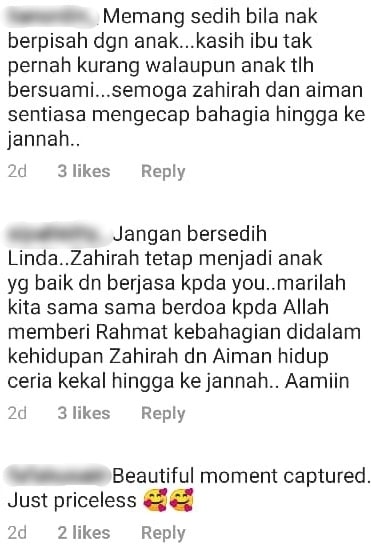 Berat Hati Nak Lepaskan Puteri Sulung, Ibu Zahirah Macwilson Titip Ucapan Sayu