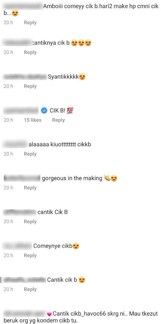 [FOTO] Lepas Muncul Di Majalah Popular, Gambar Terbaru Cik B Sekali Lagi Dipuji