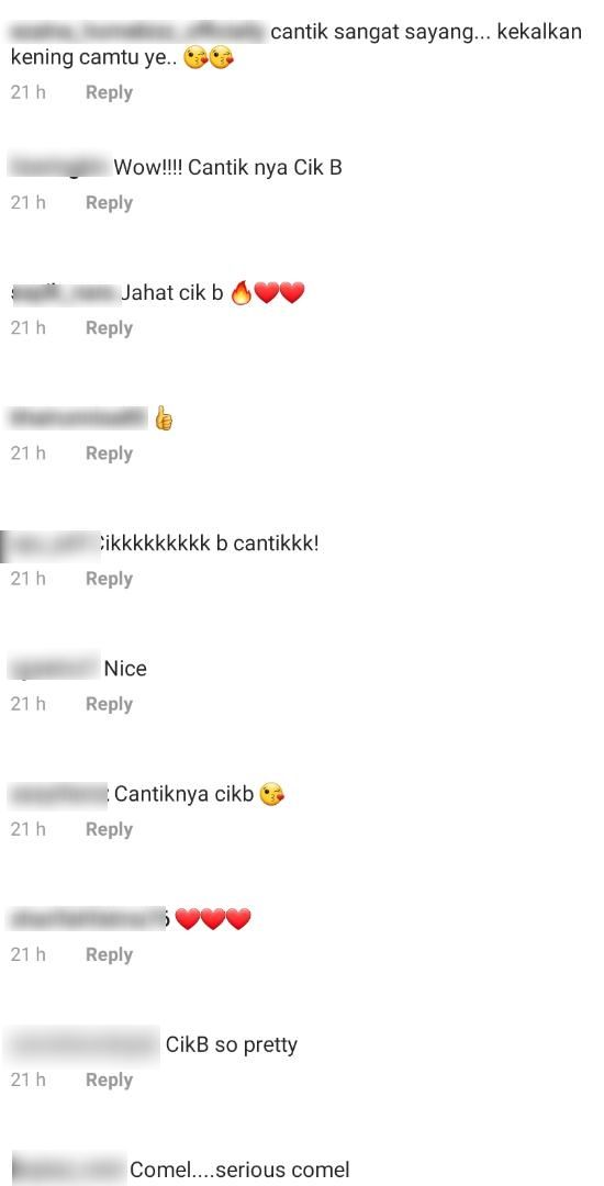 [FOTO] Lepas Muncul Di Majalah Popular, Gambar Terbaru Cik B Sekali Lagi Dipuji