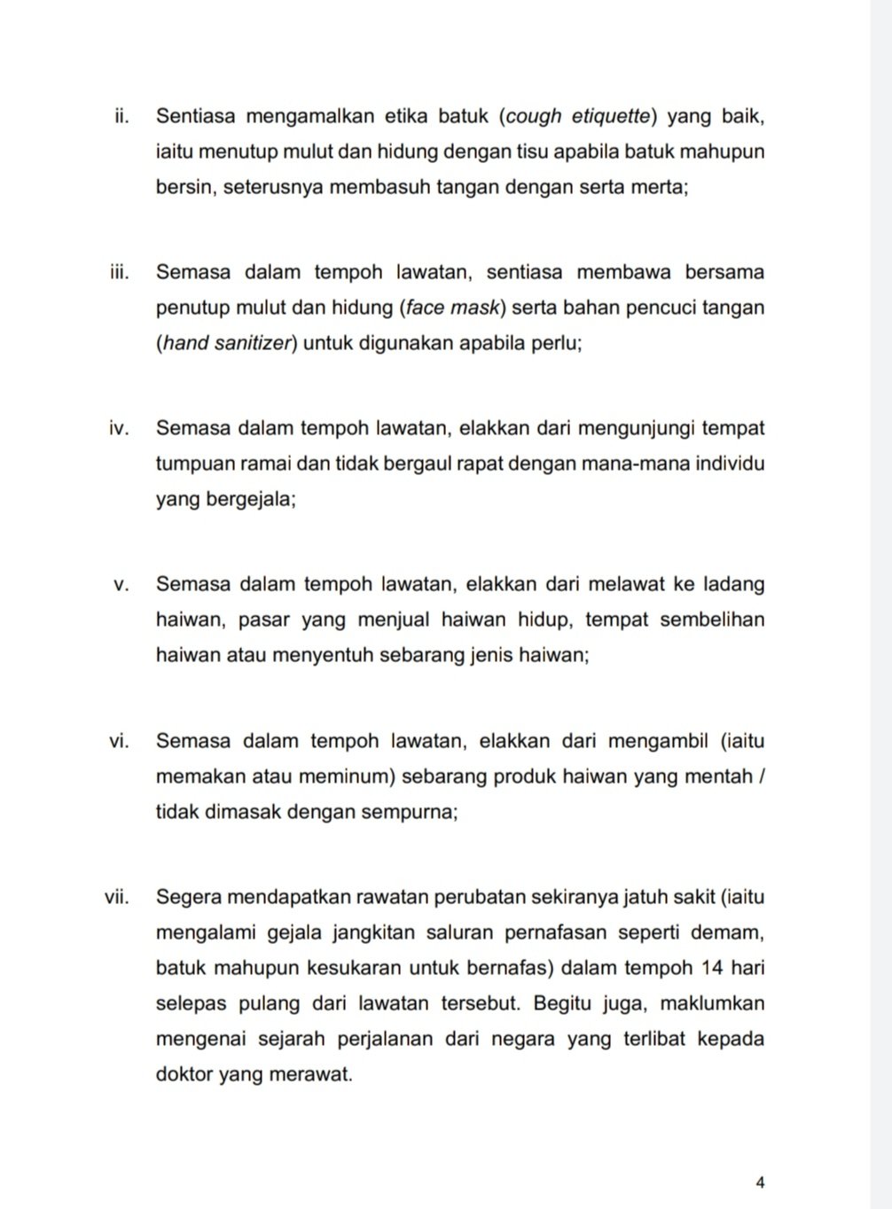 Malaysia Baru Nak Bebas Koronavirus, Namun Wanita Baru Balik Jepun Bawa Wabak