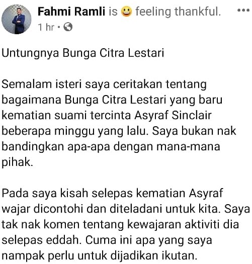Suami Tiada Masih Disayangi Mentua, BCL & Keluarga Sinclair Wajar Jadi Tauladan
