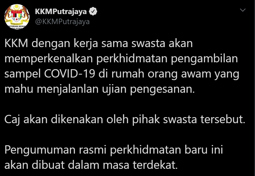Malaysia Hadap Gelombang Kedua Koronavirus, Cuti Sekolah Nanti Mohon Beringat