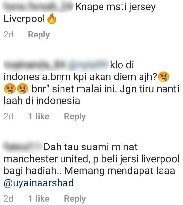[VIDEO] Tak Cukup Lap Kencing, Jersi Liverpool Ditonyoh Pula Pada Muka Isteri