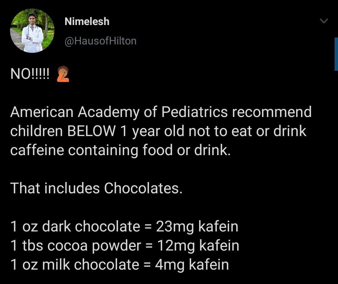 [VIDEO] Instafamous Bagi Anak 5 Bulan Makan Coklat, Doktor Bagi Teguran Tegas