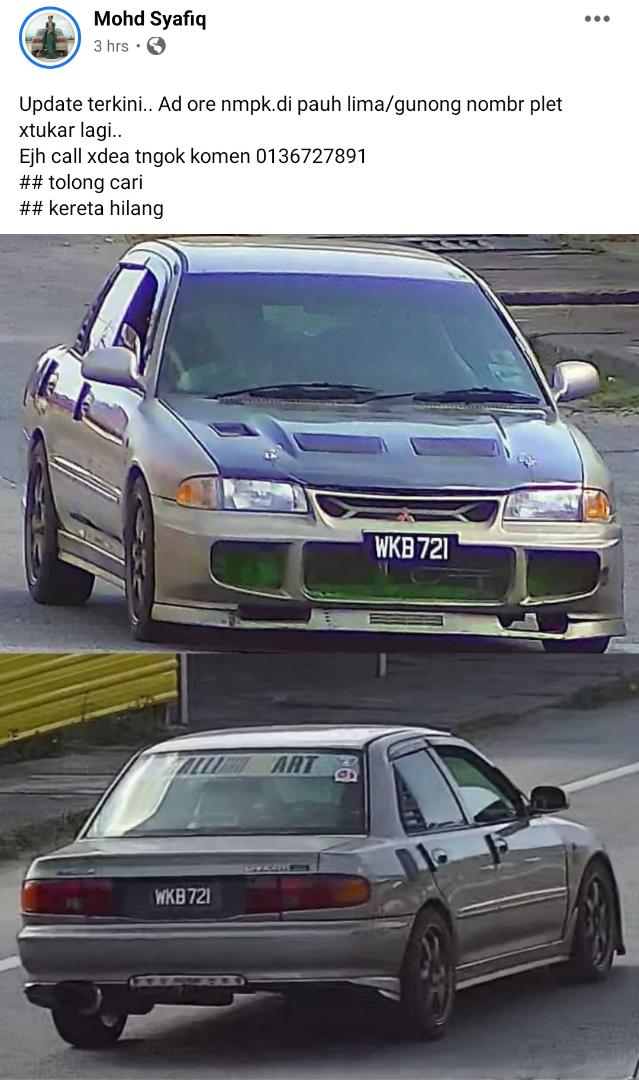 Isteri Bakal Lahirkan Anak Sulung Esok, Kereta Penuh Barang Bayi Dicuri Orang
