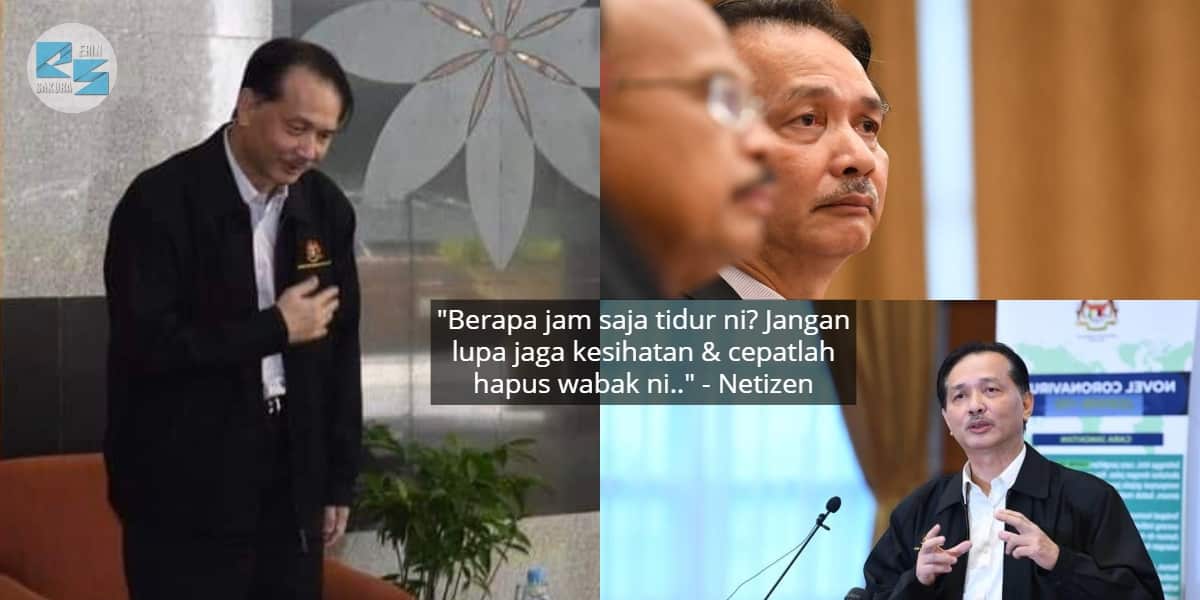Nampak Letih Selalu Lawan COVID-19, Ramai Doakan KP Kesihatan Dapat Rehat Cukup