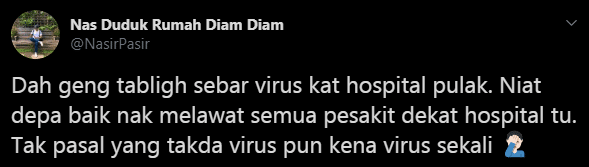 Ayah Terlantar Lama Sebab Kanser, Kini Tanggung COVID-19 Lepas Tabligh Merayau