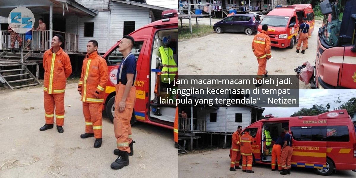 Sanggup Redah Jarak 80km Demi Padam Kebakaran, Sekali Rupanya Panggilan Palsu