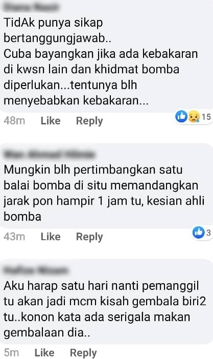 Sanggup Redah Jarak 80km Demi Padam Kebakaran, Sekali Rupanya Panggilan Palsu