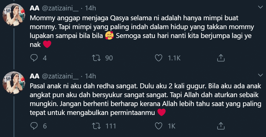 Awal-Awal Suruh Jadi Mak Angkat, Bila Dah Sayang Ibu Kandung Tuntut Semula Anak