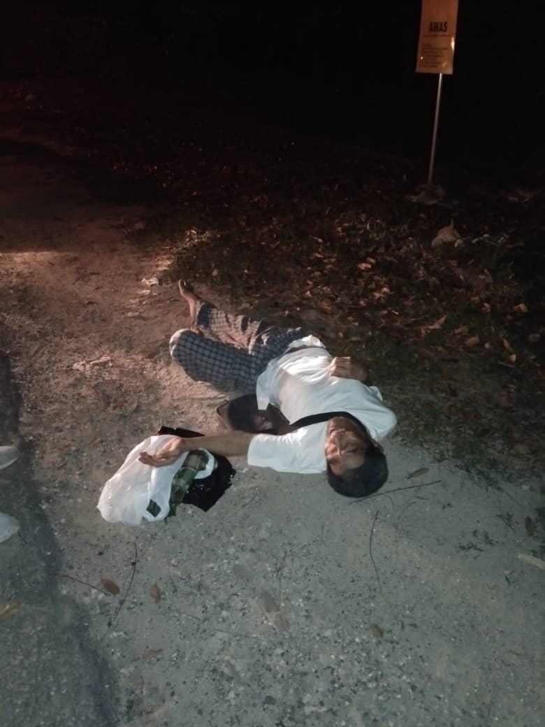 Tergamak ‘Buang’ Ayah Sendiri Di Jalan Sunyi, Beri Ubat Tidur Sebelum Tinggal