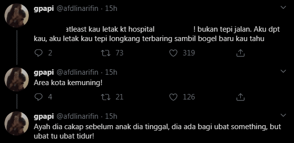 Tergamak ‘Buang’ Ayah Sendiri Di Jalan Sunyi, Beri Ubat Tidur Sebelum Tinggal