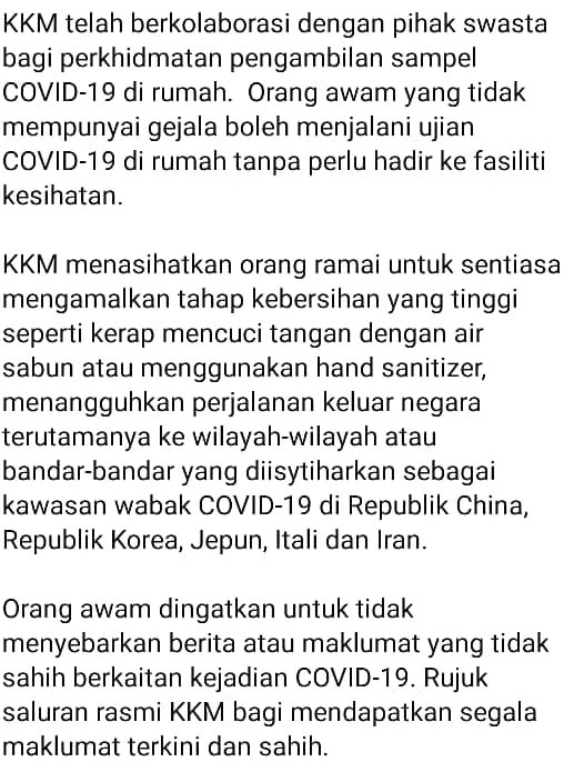 Ibarat ‘Mimpi Ngeri’, Jumlah Positif COVID-19 Di Malaysia Dah Lebih Angka 100