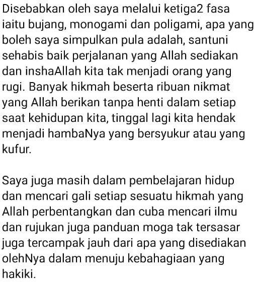 Hampir Setahun Amal Poligami, Wanita Dedah Hikmah Hadiahkan ‘Madu’ Buat Suami