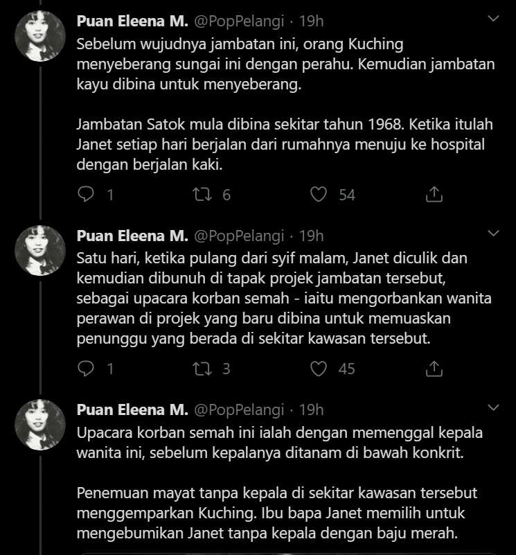 “Kepala Ditanam Bawah Konkrit…” – Kisah Hantu Janet Di Sarawak Bikin Meremang