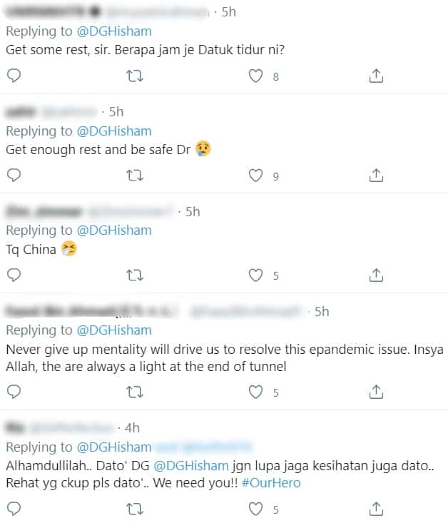 Nampak Letih Selalu Lawan COVID-19, Ramai Doakan KP Kesihatan Dapat Rehat Cukup