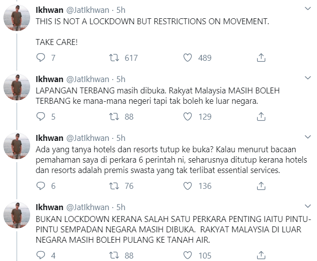 Jangan Mudah Keliru, Ini Beza Antara ‘Lockdown’ & Perintah Kawalan Pergerakan