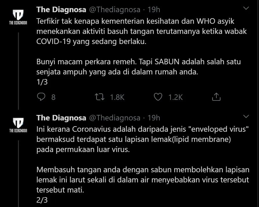 Malaysia Hadap Gelombang Kedua Koronavirus, Cuti Sekolah Nanti Mohon Beringat
