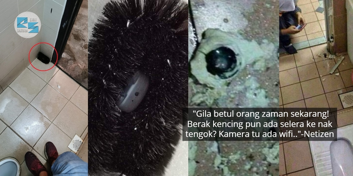 Sorok ‘Spy Camera’ Dalam Berus, Wanita Hati-Hati Perangkap Terbaru Tandas Awam